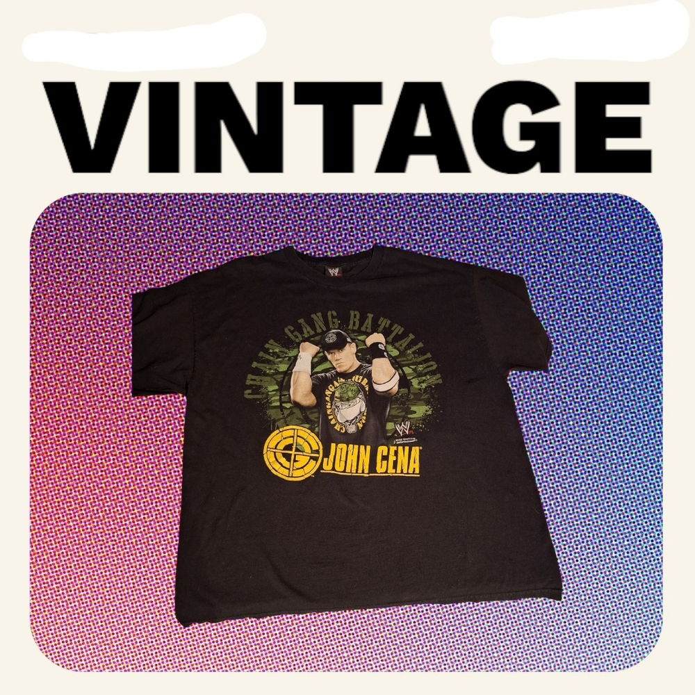 Wrestling t shirt John Cena WWF
